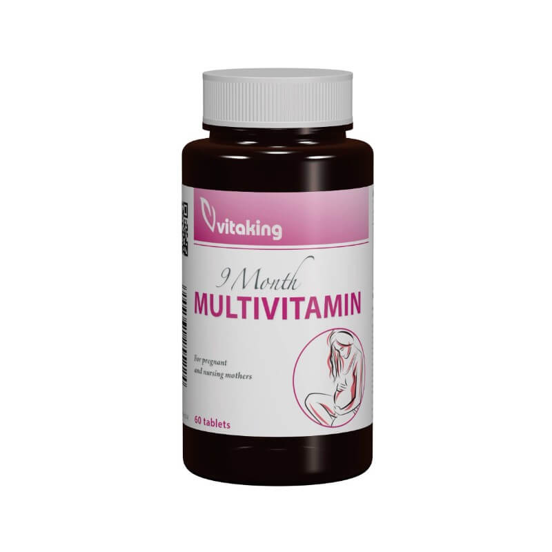 Vitaking 9 Hónap Kismama Multivitamin tabletta 60db