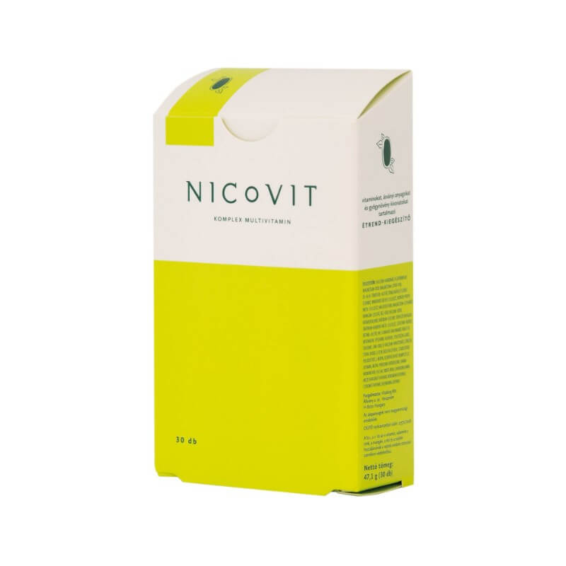 Vitaking Nicovit komplex multivitamin dohányosoknak 30db