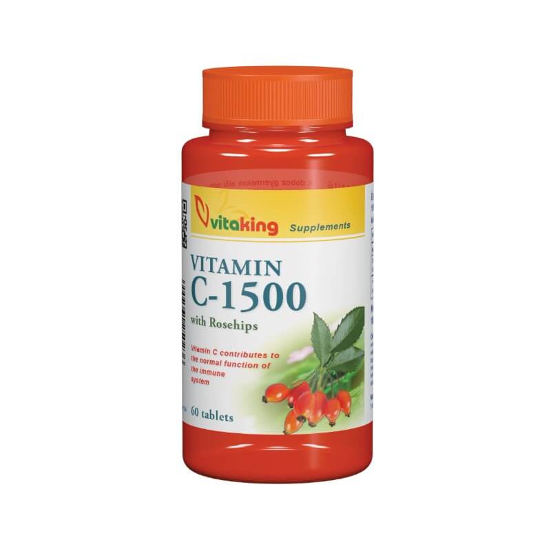 Vitaking C-Vitamin 1500mg 60db
